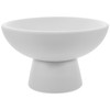 Yardwe Ceramic Fruit Bowl, 5 Inch Footed Bowl Round Dessert