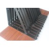 12 Pack L18" x H 12" Black Heavy Duty Shelf