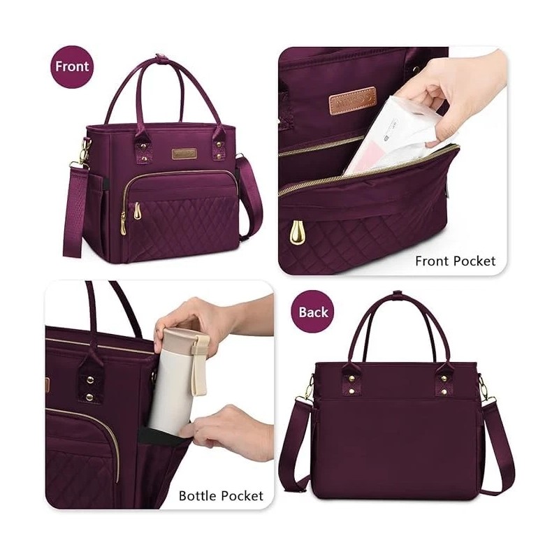 MIYCOO Lunch Bag Lunch Box Women - Leakproof Insulated Lunch