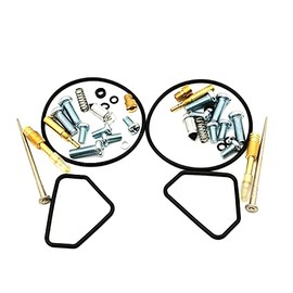 Hippotech Pack of 2 Carburetor Repair Kits Replacement for Kawasaki Vulcan 750 1987-2006