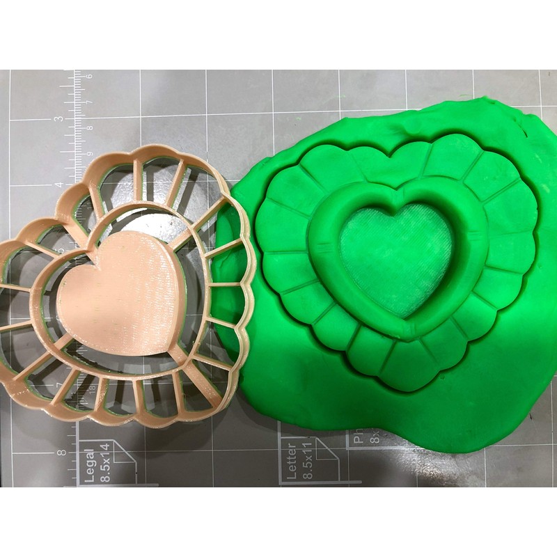 Thumbprint Shaped Cookie Cutters (Set of 5 Cutters, 2.5” each)