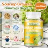 Soursop Gummies for Adults with Vitamin C, 2500mg Organic Soursop
