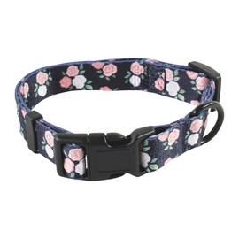 Luvable Friends Unisex Floral Pet Collar, Medium