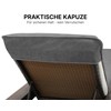 Brandsseller Protective Cover for Garden Lounger, Beach Lounger Cushion, Terry