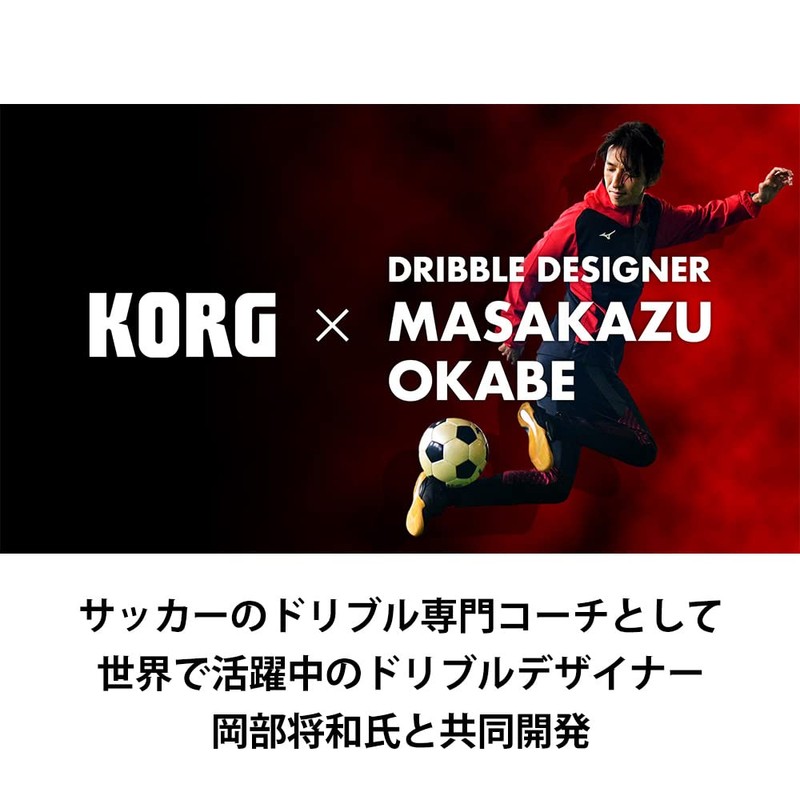 KORG Sports Training Earbuds, Metronome DM-1 BL Dribble Designer, Developed