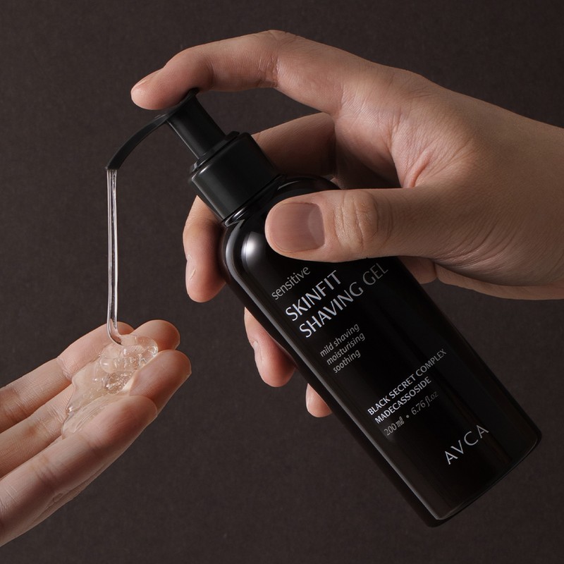 Abka [Abca][1+1] Sensitive Skin Fit Men’s Shaving Shaving Gel 200ml