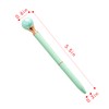 Meyaus 6 Pieces False Pearl Decoration Twist Metal Ballpoint Pen