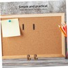 LALAFINA 40pcs Decorative Wooden Push for Bulletin Boards Cork Boards