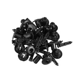 Hihaha Front Bumper Grille Radiator Air Deflector Support Clip, for Volvo XC90 2003-2023, Plastic, No.3533394/9046707076C0, Black, 20 Pcs Durable Material