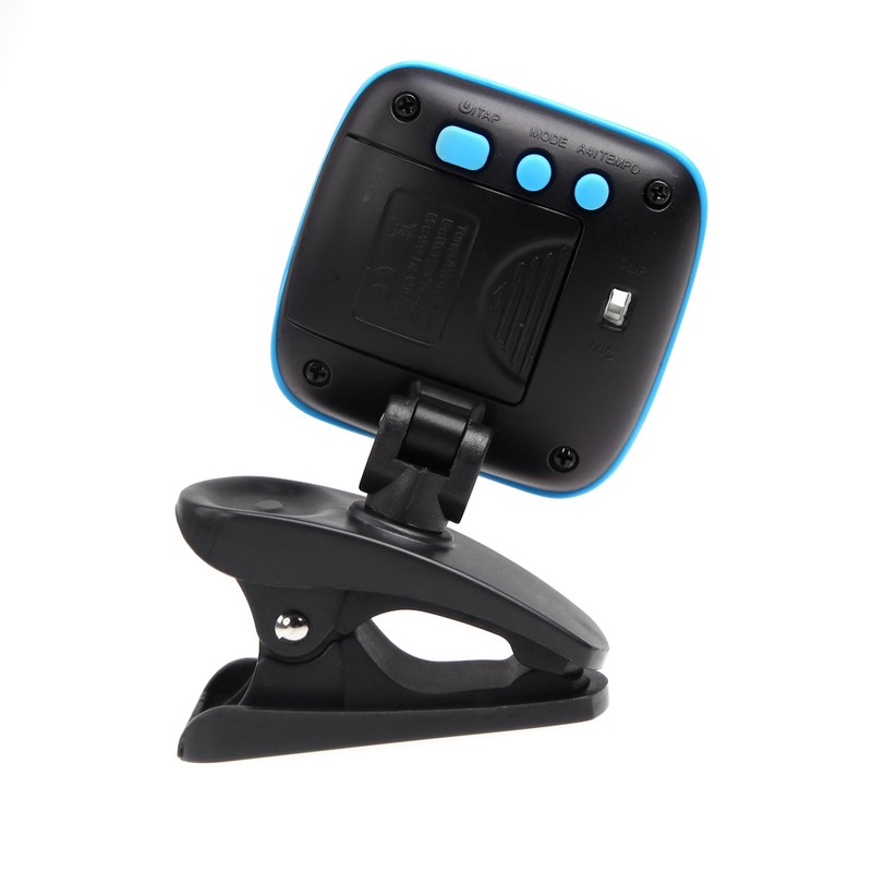 JOYO JMT-03 Portable Guitar Tuner Metronome Digital Tuner Clip Mic