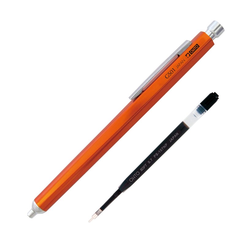 オート Auto GS01-S7-OR Oil Ballpoint Pen GS01 Orange