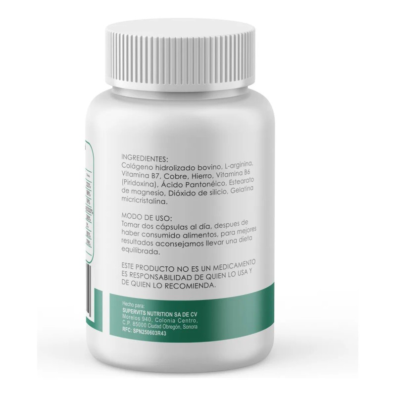 SUPERVITS Biocomplejo Keratinorm 30 Capsulas