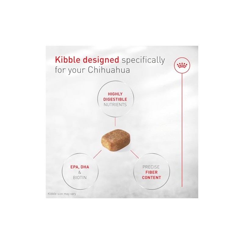 ROYAL CANIN, Adult - Chihuahua, Croquetas para Perro, 1.1kg