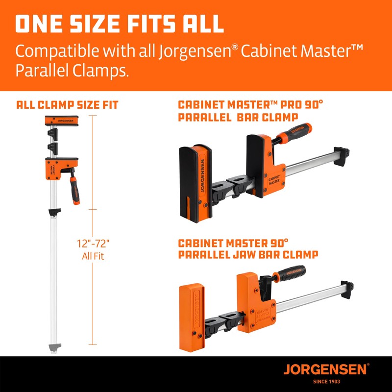 Jorgensen Cabinet Master 2-in-1 Glue Separator & Clamp Stand (3PK),