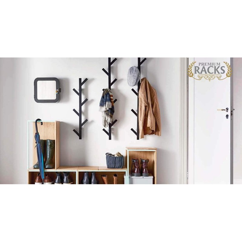 PREMIUM RACKS Coat Rack & Hat Rack - Modern Design