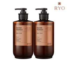 Ryo Jayang Hair Loss Professional Care Shampoo* 2-pack option, 04 Yang Onion 2 x 585ml / 려 자양 탈모전문케어 샴푸* 2입 옵션, 04 양양파도 585ml 2개