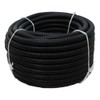 Flexible Polyethylene HDPE Non-Split Corrugated Wire Loom Tubing (Black, 1-1/2"
