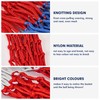 2PCS Basketball Net, Tri- Colour Netball Net Weighted and Bold