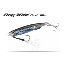 Duo PHH0568 Drag Metal Cast Slim 0.7 oz (20 g) Real Silver Nago