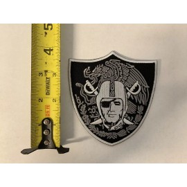 OAKLAND RAIDERS Mexico Shield Raider Nation Iron-on PATCH LAS VEGAS MVP
