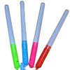 LND Gifts Neon Glow Sticks Set of 2 Flashing Light