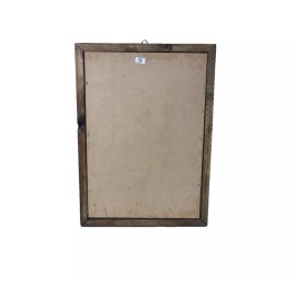 San Judas Tadeo Imagen Cuadro Rustico de Madera 13"x18"  St Jude Frame