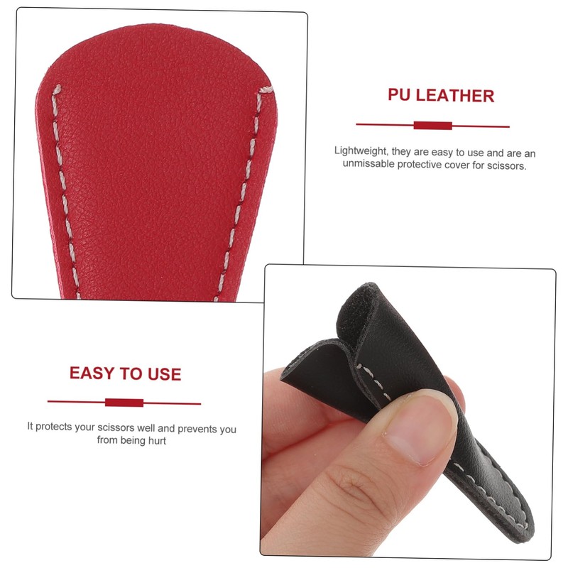 TOVINANNA Scissor Headgear 3pcs Scissor Covers Safety Bag for Scissors