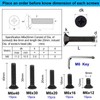FandWay Countersunk Screw with Phillips according to Standard DIN 965