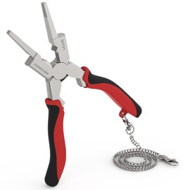 YESWELDER 8" MIG Welding Pliers with Rentention Chain, Anti-Rust and Durable High-Carbon Steel, All-In-One Multifunctional MIG Pliers for Professional Welding