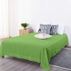 BEDSUM Microfiber Flat Bed Sheet Only, Luxury 1800 Thread Count