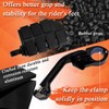 FOVPLUE 1.25" Highway Footpegs,Long Angled Adjustable Highway Pegs w/Mounts for