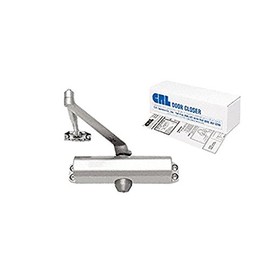 C.R. LAURENCE PR82BFA CRL Aluminum Barrier Free Adjustable Spring Power Size 1 to 4 Surface Mount Door Closer