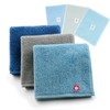 Armulabor Imabari Towel, Handkerchief, Fluffy, Durable, Large, Individual Packaging, 100%