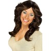 Smiffy's 70's Flick Wig - Brown