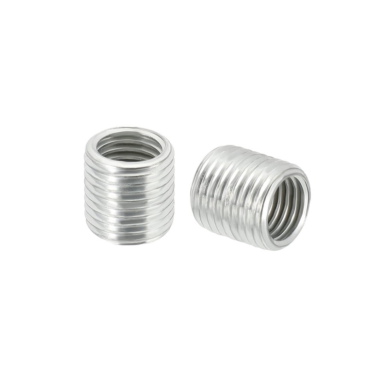 sourcing map Thread Reducing Nuts Insert M10 x 1mm Male