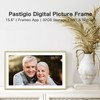 Digital Picture Frame, Frameo 15.6 inch Large Digital Photo Frame