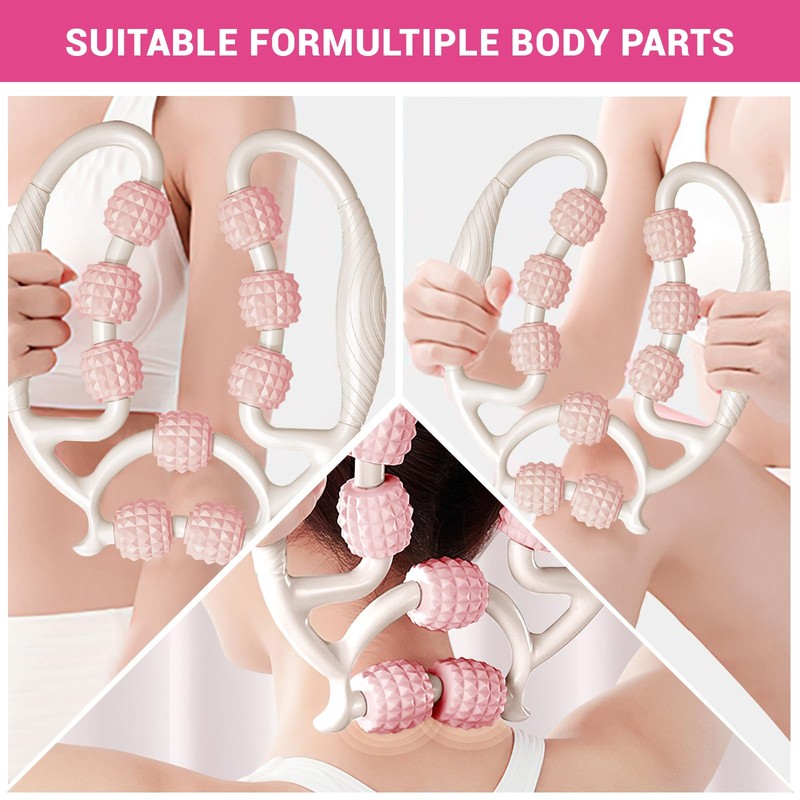 HYran Massage Roller, Massage Roller Legs, Massage Roller with Handle