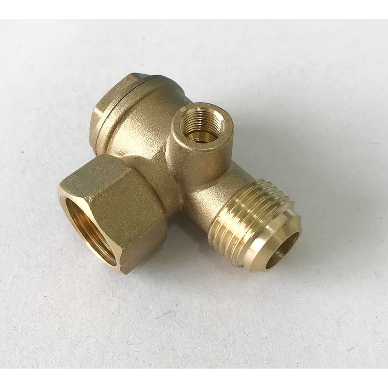 Anawakia Check Valve, Compressor Check Valve, 3 Way Male Thread