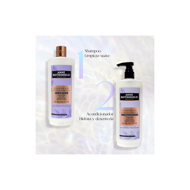 ANNE ROTHSHIELD Acondicionador Ácido Hialurónico 700 ml