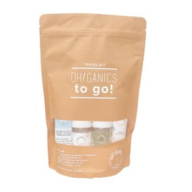 OH! GANICS Travel Kit Bebé, Ingredientes 100% Naturales