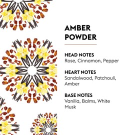 Amber Powder | Lampe Berger Fragrance Refill by Maison Berger | for Home Fragrance Oil Diffuser | Purifying and perfuming Your Home | 16.9 Fluid Ounces - 500 milliliters | Made in France