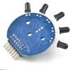 5 Way Flame Sensor Module, Digital Analog Fire Detection Sensor