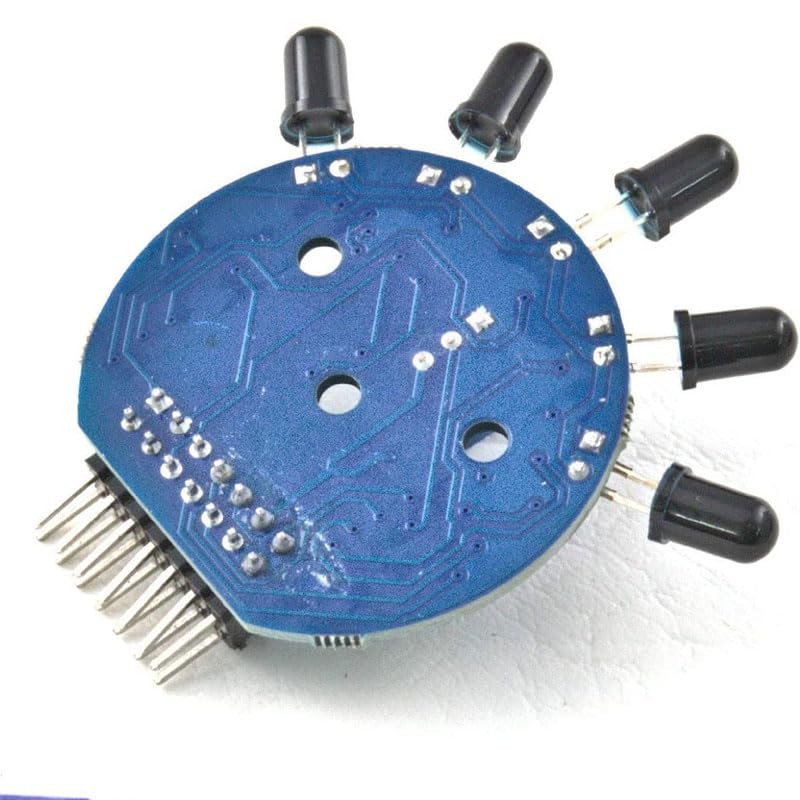 5 Way Flame Sensor Module, Digital Analog Fire Detection Sensor