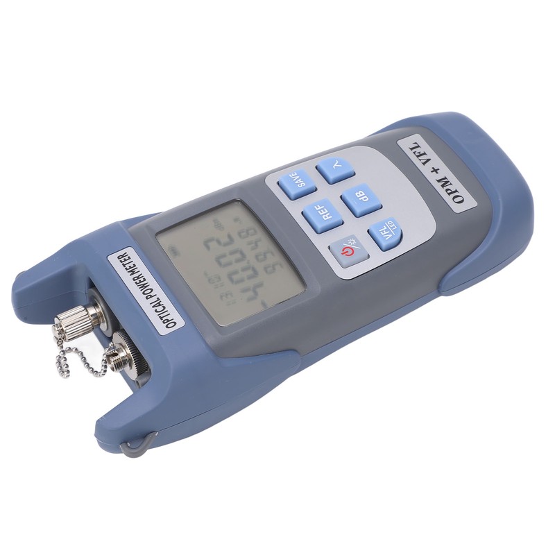 Fiber Optic Power Meter 1MW 7 Wavelength Accurate Optical Power