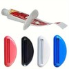 Toothpaste Tube Squeezer Dispenser, 5-Pack, Black, Blue, Red, White (5,