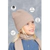 KNITAS Single Layer Knitted Wool Hat for Children, Warm Knitted