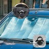 Phyxiul Suction Cup Vacuum Hooks for Park Sunshade Window Car