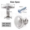 Pstyle. Handle Knob Drawer Hardware Kitchen 1.0 x 0.9 inches