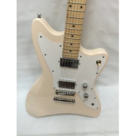 Ktone White 6 String Electric Guitar, Free Gig Bag