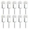 Create idea 10Pcs 25mm Pulley Rope Nylon Hanging Pulleys Clothesline